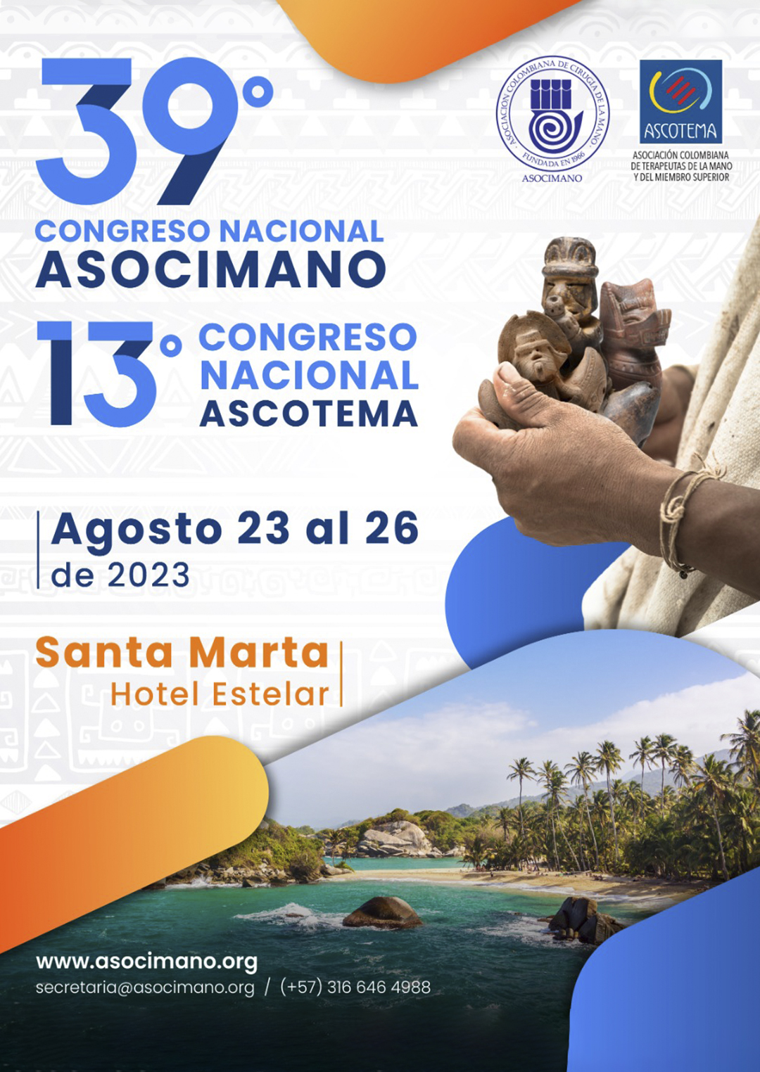<strong>SANTA MARTA 2023: </strong> 13º Congreso Nacional ASCOTEMA