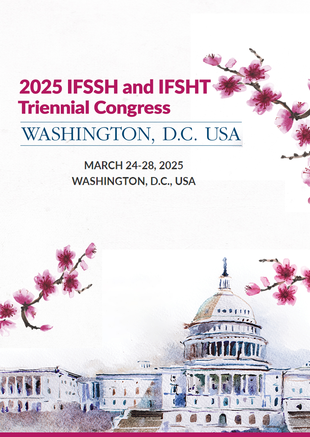 WASHINGTON 2025: IFSSH and IFSHT Triennial Congress